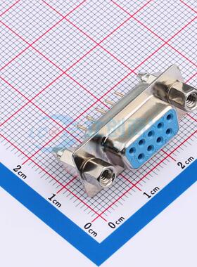 全新正品D-SUB-DP-9PSM-AD 插件 母 9P 直插 D-Sub/VGA连接器