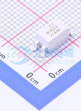 晶体管输出光耦 CT816D3(SL)(T3) SOP-4-2.54mm 电子元器件配单