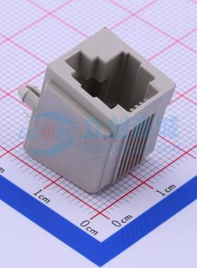 以太网连接器(RJ45 RJ11) 5555003-1 插件 1 不带LED 无屏蔽 原装
