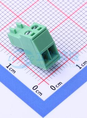插拔式接线端子 DB2EK-2.54-2P-GN-S P=2.54mm 1x2P 2.54mm 原装