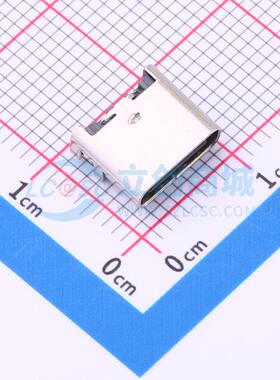 USB连接器 MC-120D-L76 SMD USB连接器  TYPE C 16PIN 板上7.6 三