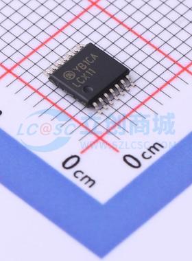 逻辑门 74LCX11MTCX TSSOP-14 原装正品 电子元器件配单