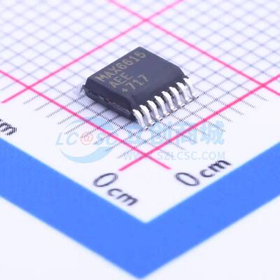 温度传感器 MAX6615AEE+ QSOP-16-150mil 原装正品