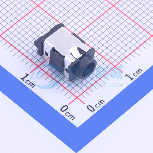 DC-058A-D010 插件 DC电源插座 弯插 1.1mm 4.5mm DC电源连接器