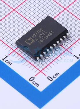 数模转换芯片DAC AD7392ARZ SOIC-20-300mil 原装正品