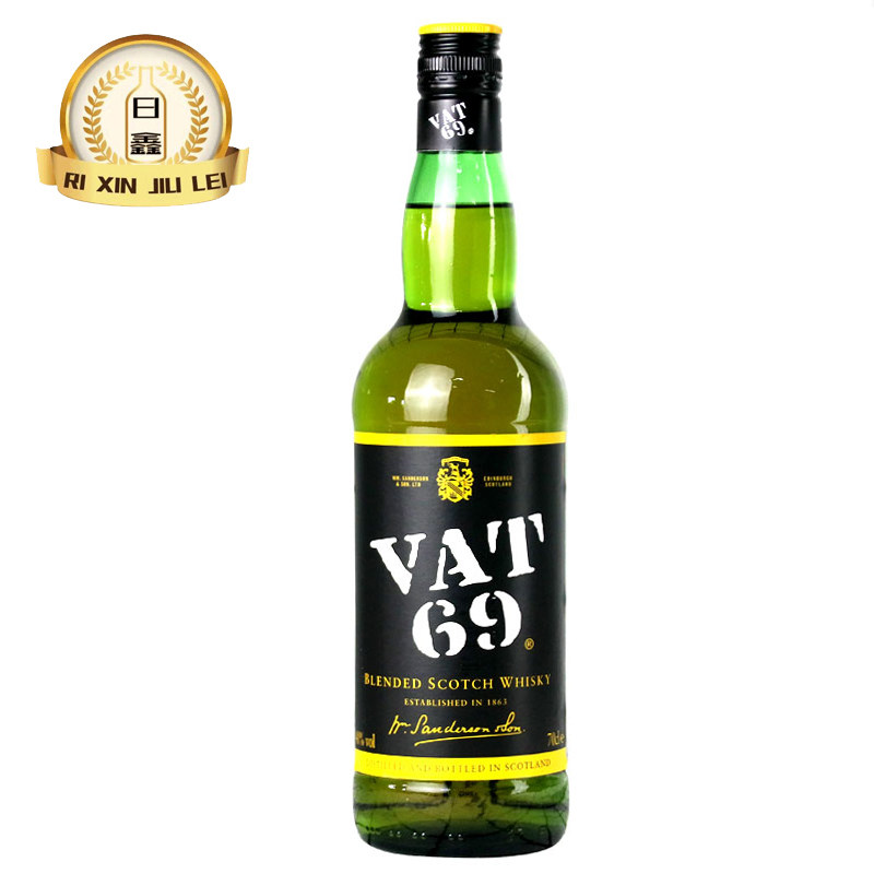 洋酒 原装进口 威使69(vat69) 调配苏格兰威士忌700ml 40%vol