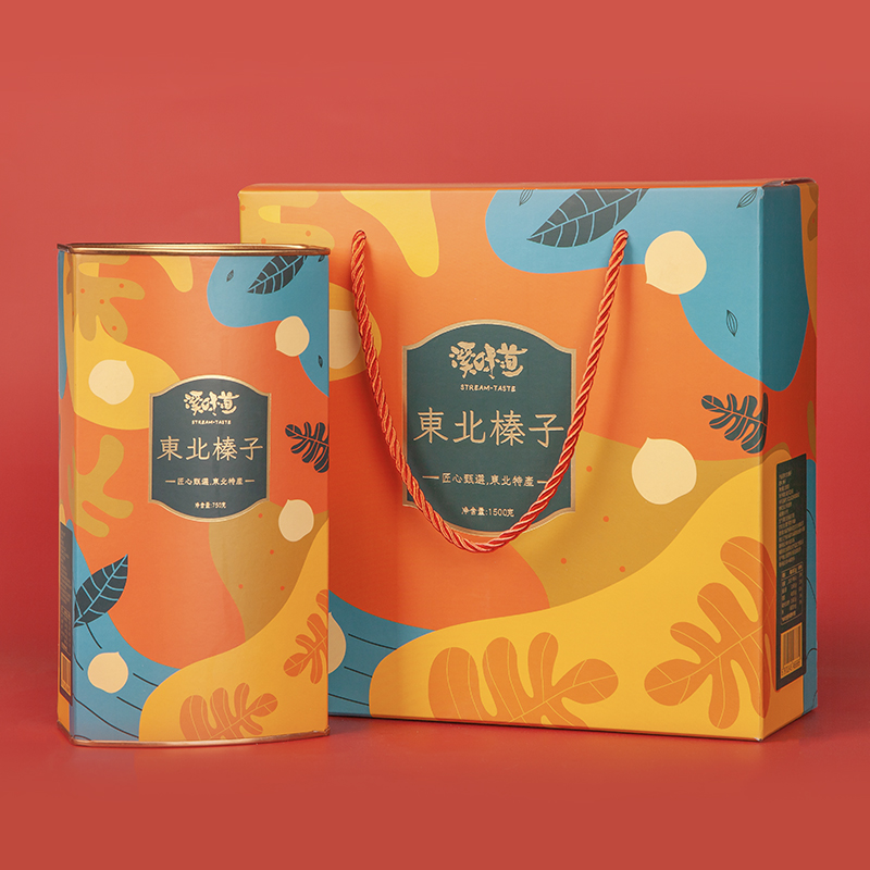 溪味道东北榛子礼盒3斤