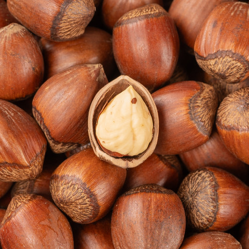 溪味道糖炒玉坠榛子500克笨炒平欧榛子东北薄皮大果榛子坚果零食