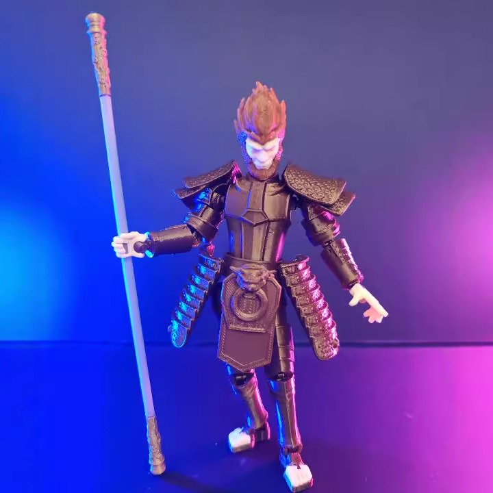 黑神话悟空3D打印可动人偶