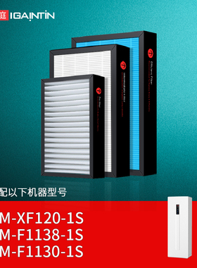 适配造梦者新风机系统1130 1138滤网DM-XF120-1S滤芯16 17版