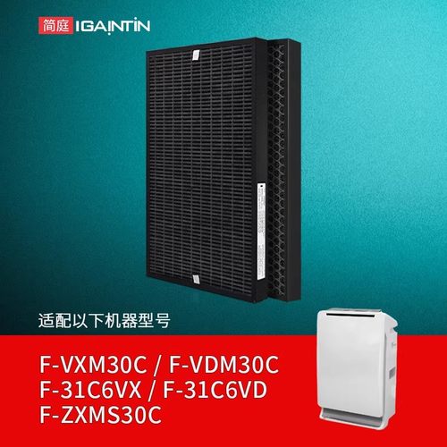适配松下空气净化器过滤网F-VXM/VDM/ZXMS30C/31C6VX/31C6VD滤芯