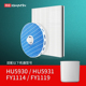 适配飞利浦空气净化器加湿器HU5930 5156滤芯 HU5931过滤网FY1114