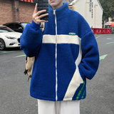 羊羔绒外套男上衣港风外套棉衣羊羔毛棉服310B-2-C05-P125控158，男装棉衣，电商A113-2