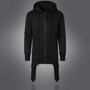 秋季男士机能风宽松外套暗黑系潮男连帽套头卫衣 1812-Y428-P99，女装短外套，星座1812