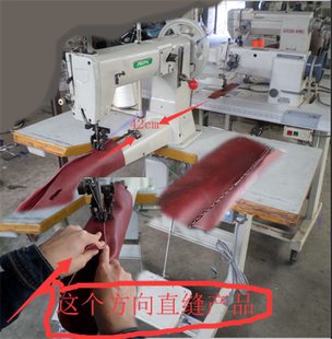 针车411大摆梭简式 单针粗线厚料直向送料缝纫机 高头车圆桶缝制