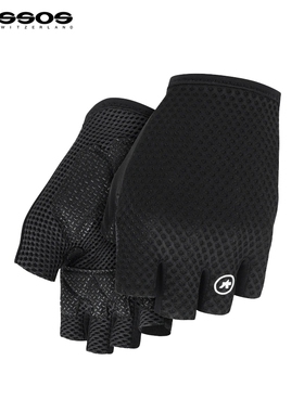 Assos阿索斯耐力男女同款夏季骑行长途减震短指手套半指手套