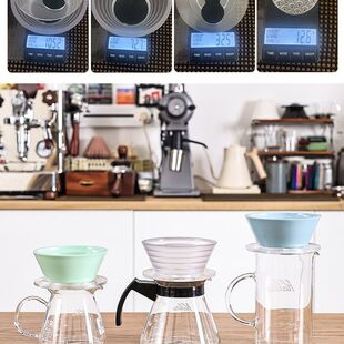 三叶草clover滤杯手冲咖啡155蛋糕杯滤纸185手冲花洒非April四月