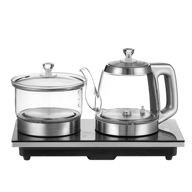 新款 容声烧全自动壶蓝光烧水壶底部上水煮茶器泡茶壶台嵌两用