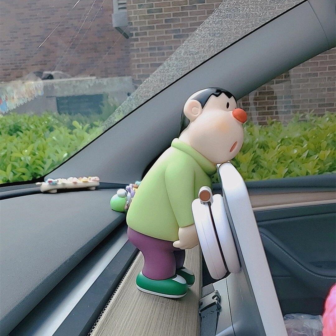 歪头胖虎汽车摆件创意可爱车内中控仪表台摆件屏幕可爱呆萌公仔,汽车用品/电子/清洗/改装,摆件,淘宝优惠券,粉丝福利购,淘宝优惠卷