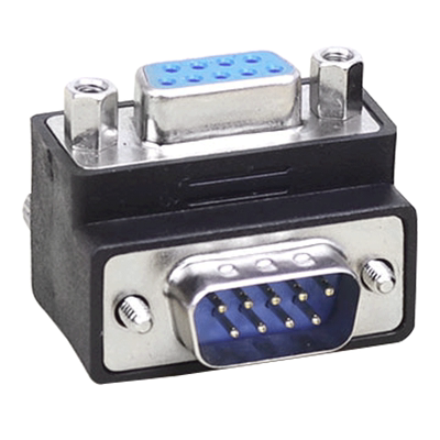 db9转接头90度弯头串口rs232