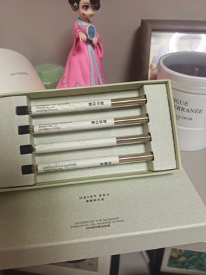 雏菊的天空精油线香四时拓印