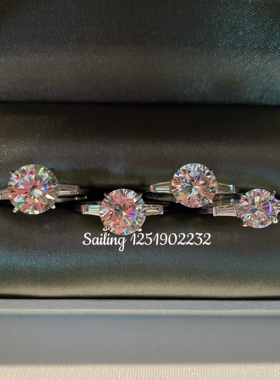 戒指CARAT女白金欧美人工钻