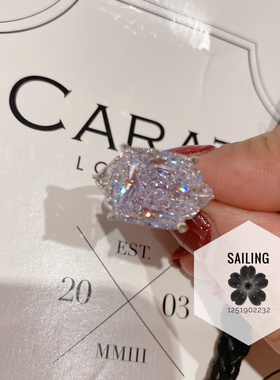 香港caratlondon人造钻石戒指