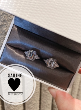 钻石戒指CARATLONDON白金欧美风