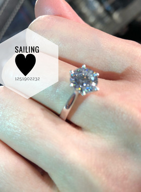 香港caratlondon人造钻石戒指