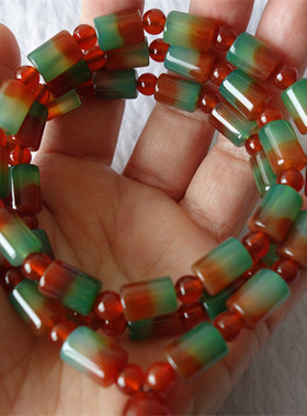 链子毛衣链项链路路通玛瑙男女款