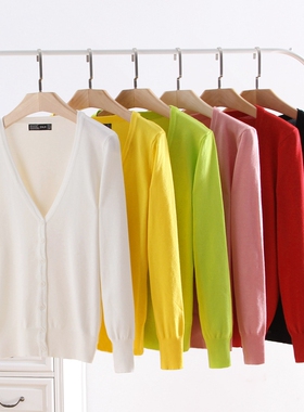 2025新款针织开衫女毛衣外搭薄款披肩长袖春秋季短款小外套上衣潮