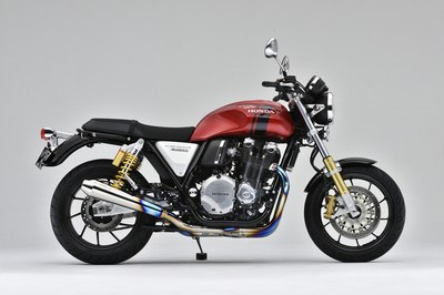 日本 OVER RACING 适用HONDA本田 CB1100RS 钛合金全段排气管