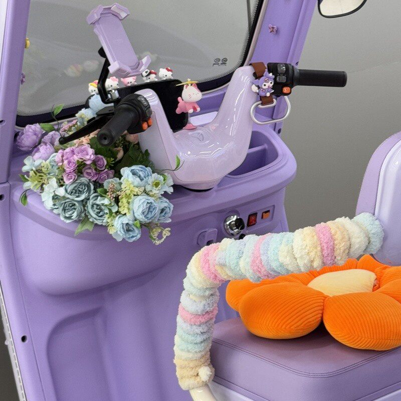 适用雅迪cL13三轮车装饰小配件冠能电动车手机支架导航架稳固不晃