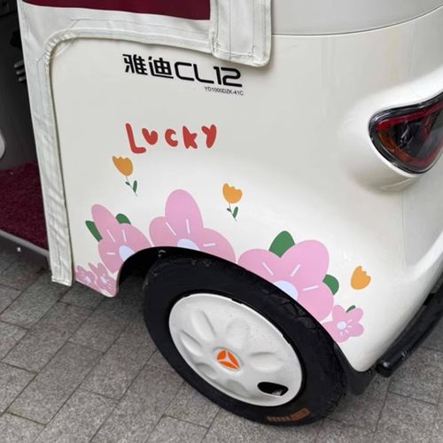 【装饰贴纸】电动车三轮车通用