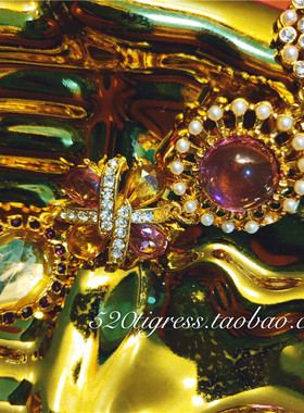 小众品牌风莱茵石手链