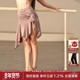 UDANCE2025新款 拉丁舞裙高级感舞蹈半身裙专用裙子不规则半裙 A22