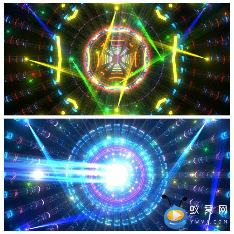 s3452 野摩托  炫酷动感晚会演出led节目大屏舞美背景视频素材