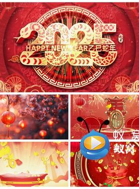 S6299《压岁钱》马年定制 河南坠子戏 春晚喜庆大屏背景视频素材