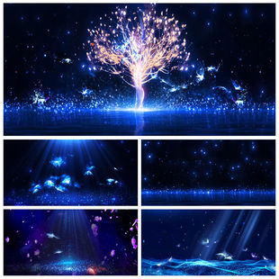 S6129《晓春飞蝶》 少儿春晚 六一文艺汇演 舞蹈舞美LED视频素材