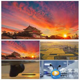 S3169 中华民族 (伴奏) 歌曲MV LED节目大屏舞美背景视频素材