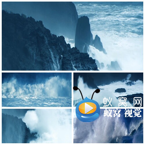 S6028《海上人》 大海 舞蹈 舞美LED大屏背景视频素材