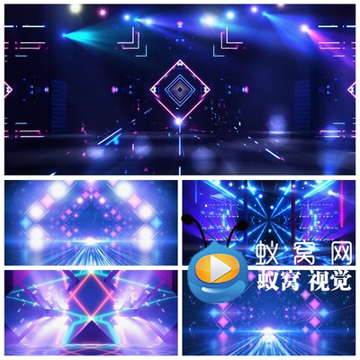 S6520《一零后》少儿舞蹈动感炫酷 文艺汇演晚会LED背景视频素材