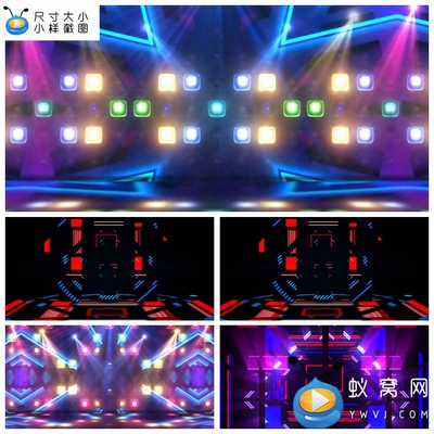 S5189 街舞《no problem》动感炫酷 舞蹈晚会LED大屏背景视频素材