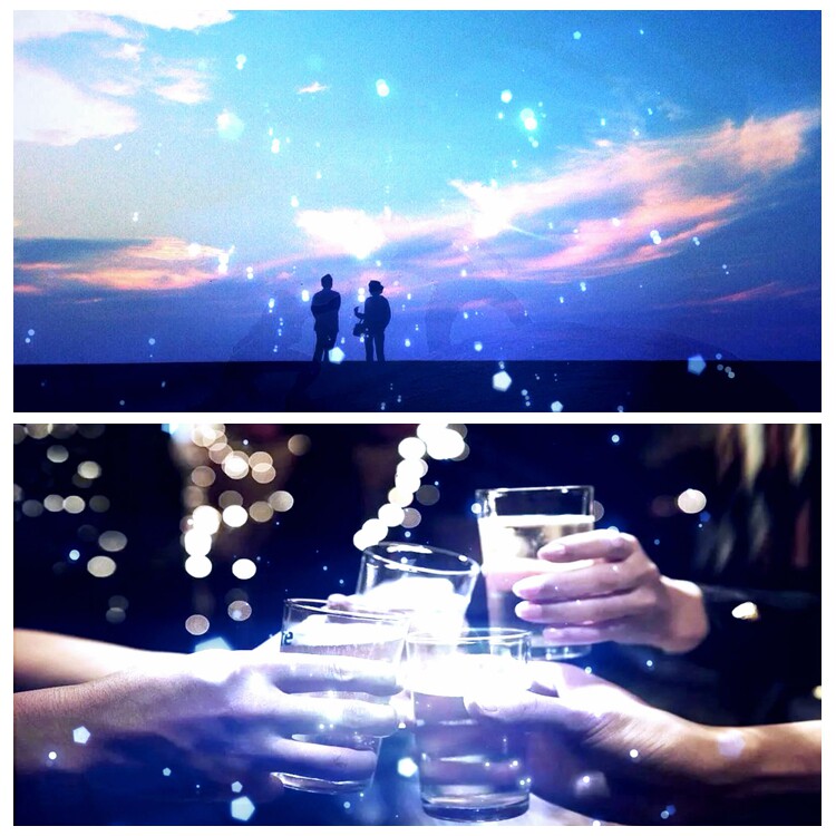 s3633 《朋友的酒》歌曲mv演出led节目大屏舞美背景视频素材