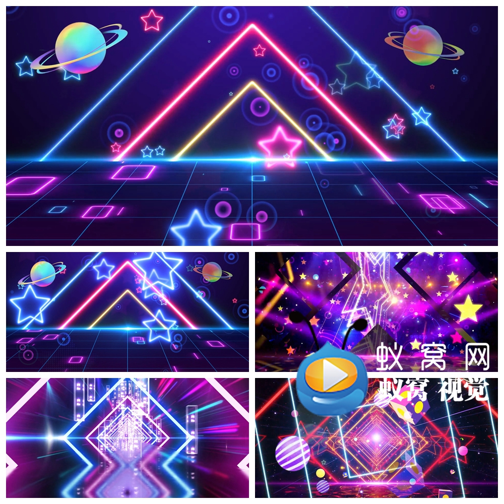 S5728《你是最棒的》动感炫酷 爵士舞蹈街舞ED大屏背景视频素材