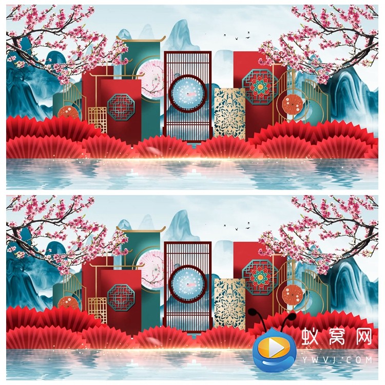 S5524《黄梅戏四联唱》戏曲节目晚会舞美演出LED大屏背景视频素材,商务/设计服务,其它设计服务,淘宝优惠券,粉丝福利购,淘宝优惠卷