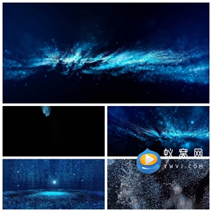 S5780《羽化灵蛇》粒子舞蹈舞美古典 舞美LED大屏背景视频素材