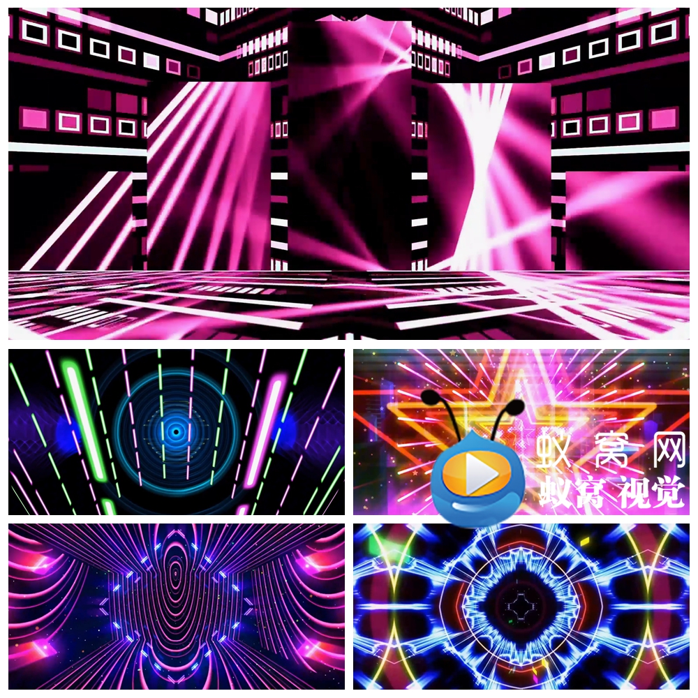 S6521《一路花开》啦啦操 动感炫酷舞蹈文艺汇演大屏背景视频素材