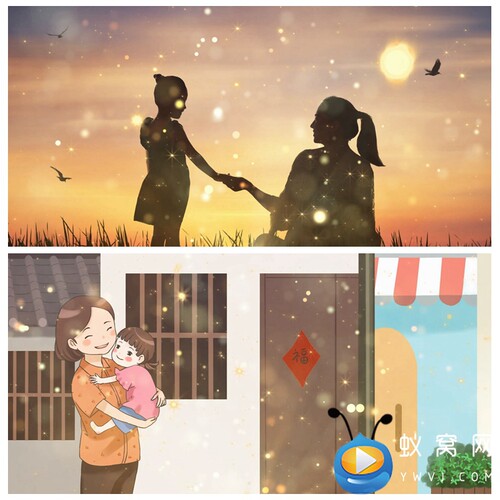 S3304 Z亮的星星 感恩母亲妈妈 伴奏 歌曲MVLED动态背景视频素材