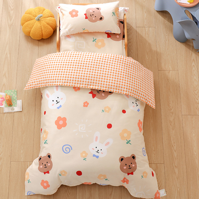 幼儿园被子三件套纯棉全棉六件套宝宝入I园午睡专用床品儿童小被